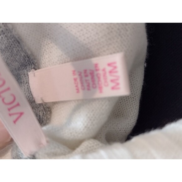 Victoria Secret Women's Sweater Dress Rhinestone Sparkle Cowl Neck Sz M - Picture 11 of 13